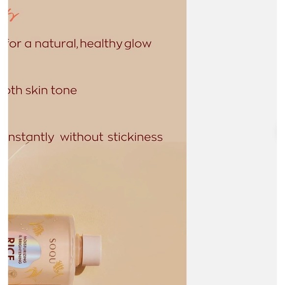 SOQU K-BEAUTY Moisturizing & Brightening Rice Toner - Picture 3 of 5